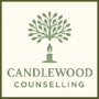 candlewood counselling logo candle and leaves