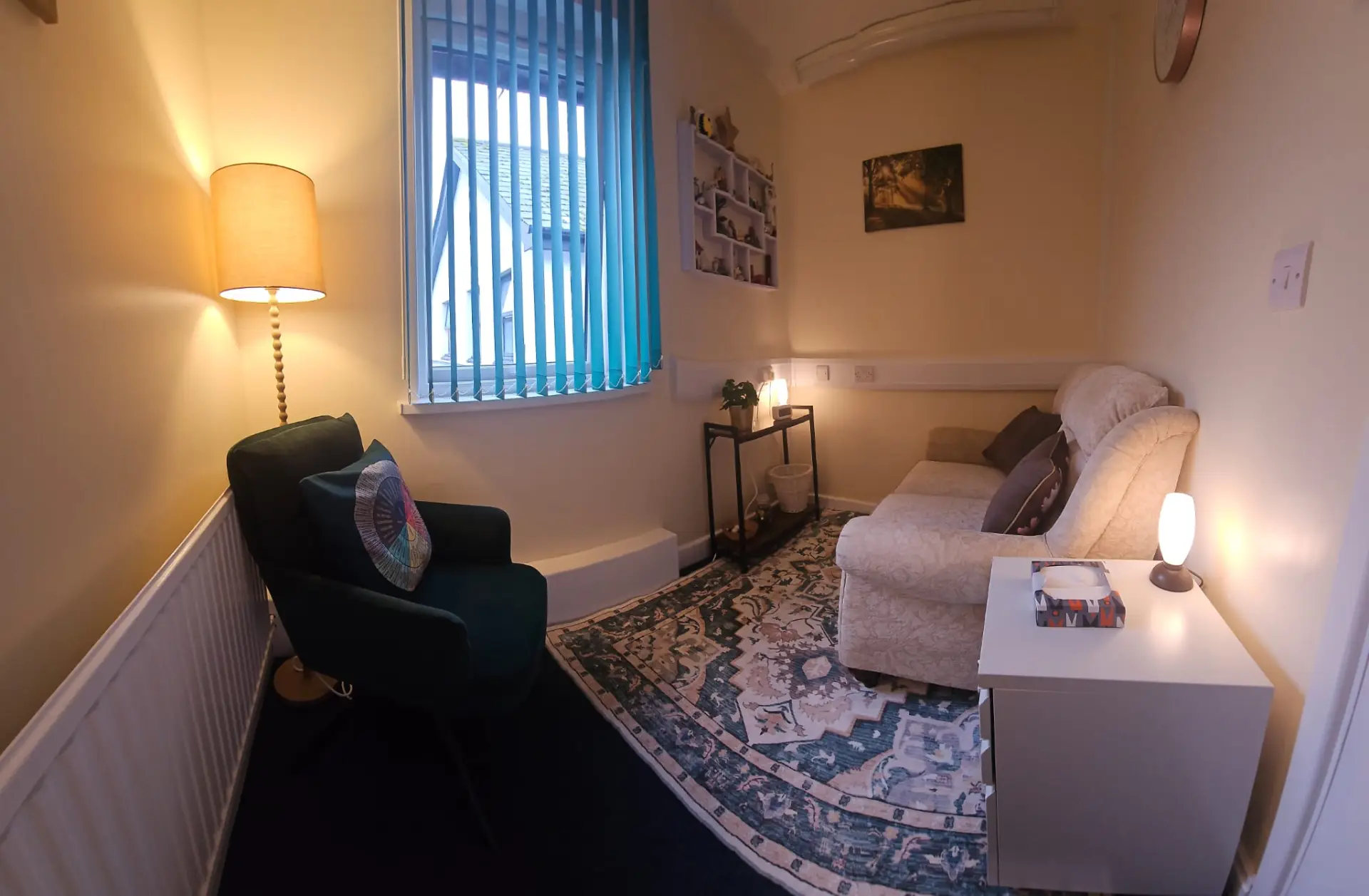 Counselling in Newton Abbot Therapy room TQ12