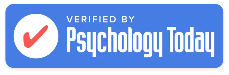 verified by psychology today logo as counsellor in newton abbot