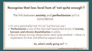 Anxiety & Perfectionism